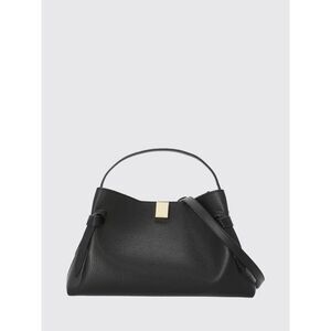 Yuzefi Women Yuzefi Gyoza Grained Leather Handbag With Removable Shoulder Strap